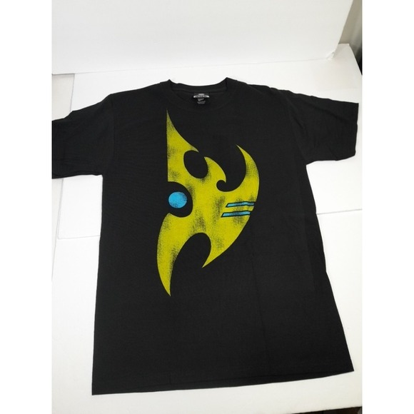 Jinx Other - Vintage Y2K Blizzard StarCraft Logo Graphic by Jinx Tag Black T-Shirt - Sz S